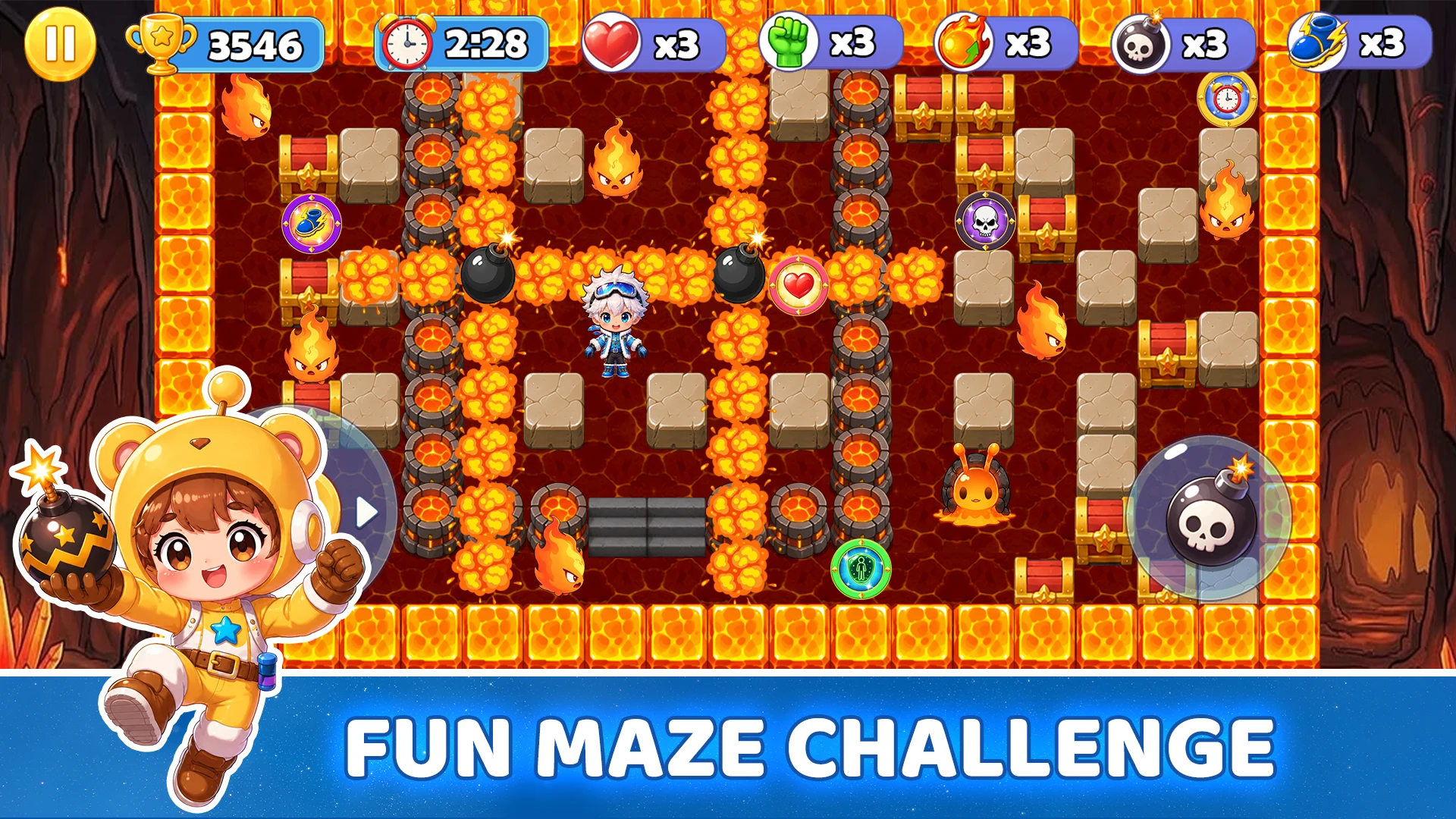 Bomland: Maze Escape screenshot